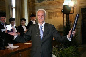 Benito Zollia alla laurea honoris causa