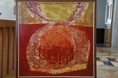 “Composizione grafica”, l'opera donata all'Università di Udine