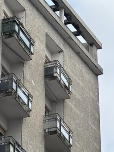 Condominio Marzotto, 1955-1956, architetto Mariano Pittana (1908-1986), via Gemona, Udine