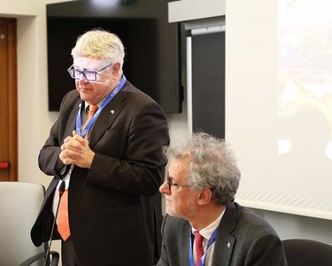 Da sinistra Alberto Felice De Toni e Angelo Montanari