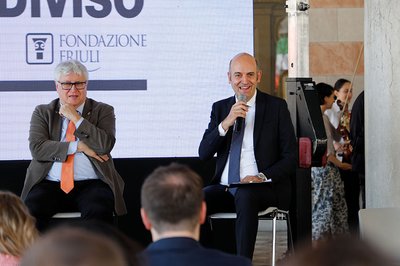 Da sinistra Alberto Felice De Toni e Marco Sartor