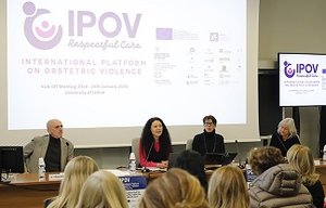 Da sinistra Alessandro Trovarelli, Patrizia Quattrocchi, Linda Borean, Emanuela Colombi