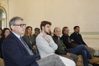 Da sinistra Andrea Cafarelli, Giorgio Bianchet, Gianfranco Romanelli. Luca Casarsa, Cristian Marchioli