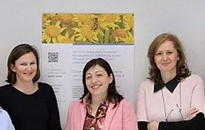 Da sinistra Anja Schuster, Giovanna Ferrentino e Lara Manzocco