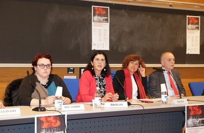 Da sinistra Cinzia del Torre, Marina Brollo, Maria Cristina Nicoli, Maurizio Conti