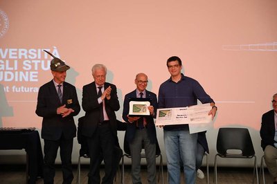 Da sinistra Daniele Furlanetto, Paolo Fantoni, Roberto Pinton, Francesco Bot