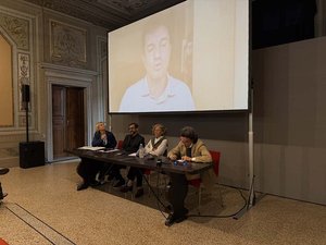 Da sinistra Delpiccolo, Isidori, Viganò, La Varra, Parisi in collegamento