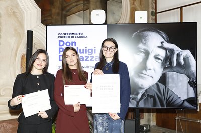 Da sinistra Eleonora Rocco, Greta Della Mora, Francesca De Piccoli