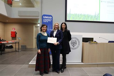 Da sinistra Elisa Scubla, Paola Giovannini Pasti, Laura Zanin