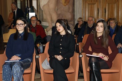 Da sinistra Francesca De Piccoli, Elena Rocco, Greta Della Mora