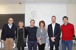Da sinistra Gianluca Tell, Ketty Segatti, Luca Quartuccio, Elisabetta Borello, Marco Dal Ferro, Giorgio Alberti