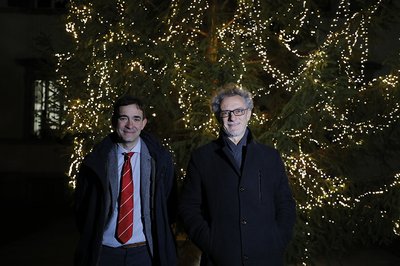 Da sinistra Giorgio Alberti e Angelo Montanari