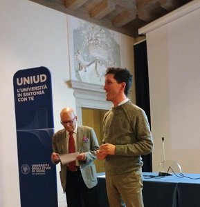 Da sinistra Giuseppe Iacca e Ruggero Spagnol