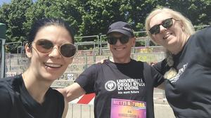 Da sinistra Laura Zanin, Roberto Pinton, Julia Filingeri