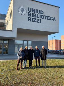 Da sinistra Luca Iseppi, Ivana Bassi, Giorgio Ardito, Antonio Tomao, Alessandro Braida