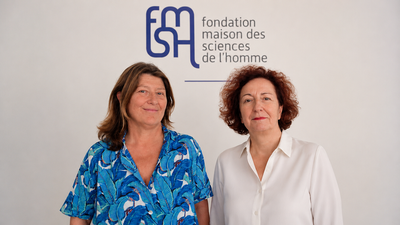 Da sinistra Marta Craveri della Maison des sciences de l’homme e Alessandra Ferraro