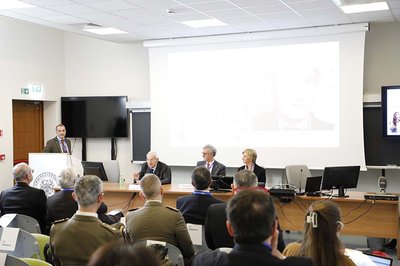 Da sinistra Massimo Capulli, Luciano Violante, Angelo Montanari, Roberta Pinotti