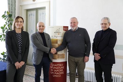 Da sinistra Nadia Innocente, Edi Piasentier, Valentino Pivetta, Renato Romanzin