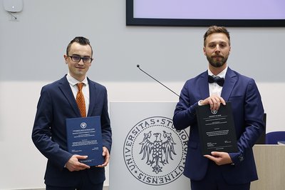 Da sinistra Nicola D’Andrea e Kevin Cucit