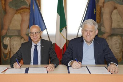Da sinistra Roberto Pinton e Andrea Biban