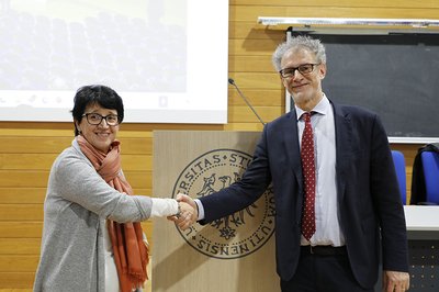 Fabiana Fusco e Angelo Montanari