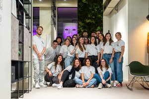 Gli studenti del master che hanno partecipato all'Hackatoo