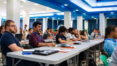 Gli studenti della summer school