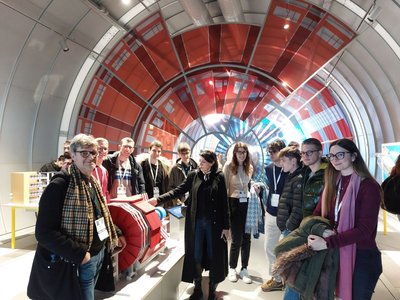 Il gruppo negli spazi dello Science Gateway, CERN, Svizzera