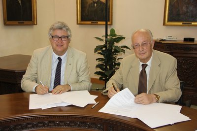 Alberto Felice De Toni e Lionello D'Agostini 