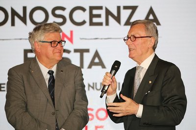 Da sinistra Alberto De Toni e Paolo Petiziol