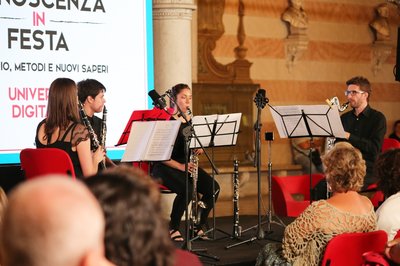 quartetto di clarinetti del Conservatorio di Udine