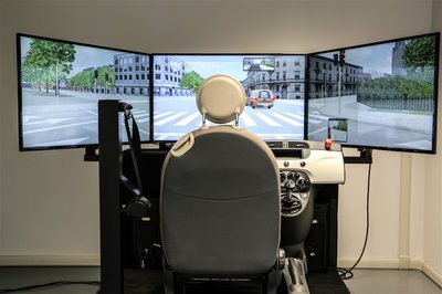 Il nuovo simulatore avanzato di guida in realtÃ  virtuale 