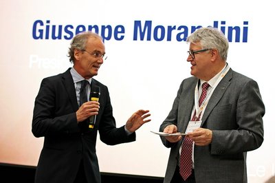 Giuseppe Morandini e Rettore De Toni