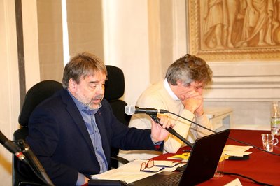 Da sinistra Mauro Pascolini e Alessio Fornasin