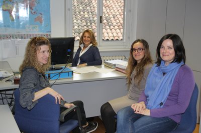 Da sinistra: Raffaella Picco, Alessandra Catena, Daniela Coari e Anna Maurigh