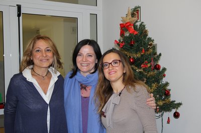 Da sinistra: Alessandra Catena, Anna Maurigh e Daniela Coari
