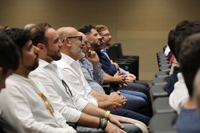 I diplomati durante la cerimonia