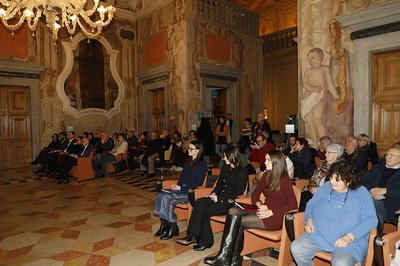 I partecipanti alla cerimonia