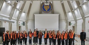 Il coro 'Gilberto Pressacco' dell'Università di Udine