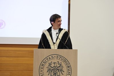 Il prorettore Giorgio Alberti