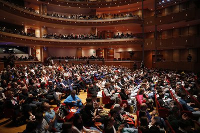 Il pubblico al teatro giovanni da udine