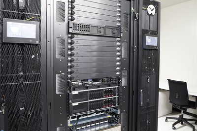 Il supercalcolatore nella centrale idroelettrica Ancona