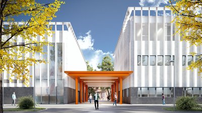 Ingresso nuovo edificio