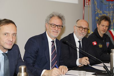 La firma dell'accordo