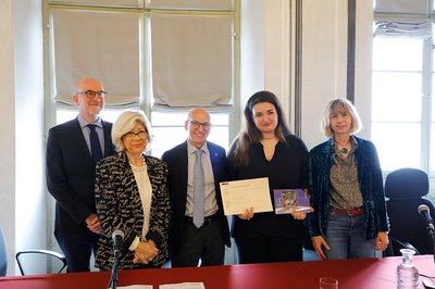 La premiazione di Nicole Valeri