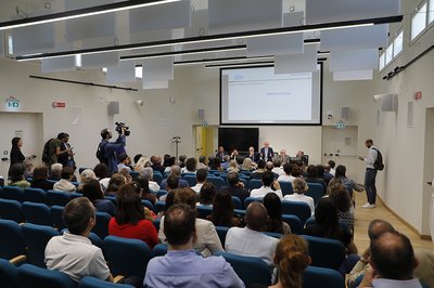 La presentazione del nuovo centro di ricerca