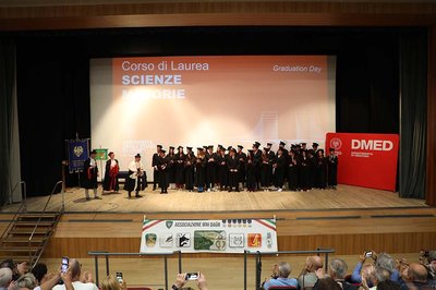 La proclamazione dei laureati