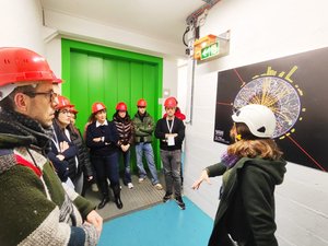 La visita degli studenti Uniud al Cern