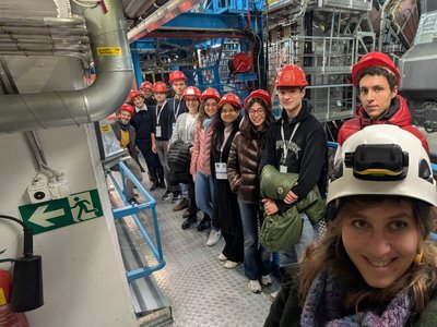 La visita degli studenti Uniud al Cern