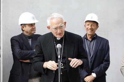 L'arcivescovo di Udine Riccardo Lamba
